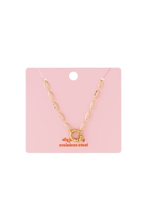 Simple lock necklace h5 Picture6