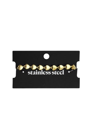 Stainless Steel Chain Bracelets Heart Simple Daily Simple Series Women's jewelry h5 Picture4