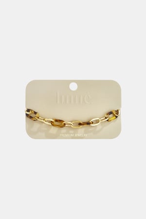 Stainless Steel Chain Bracelets Leopard Print Casual Daily Women's jewelry h5 Picture3