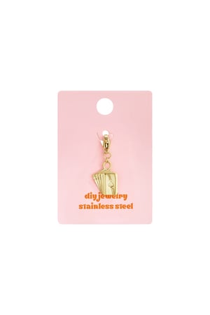 Stainless Steel Jewelry Charms Poker Casual Daily Simple Series Women's jewelry h5 Picture3