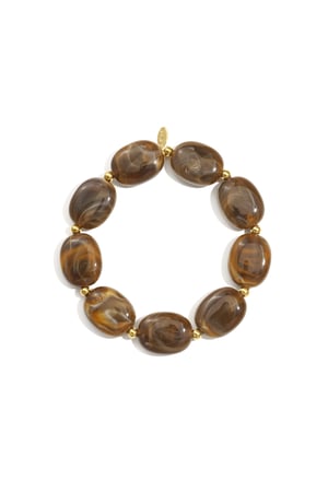 Bracelets en perles acryliques, série décontractée, simple et quotidienne, bijoux pour femmes h5 