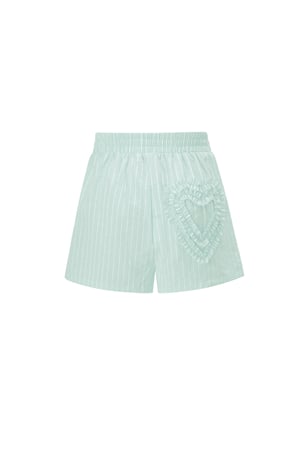 Cotton Woven Women's Shorts Casual Stripes h5 Picture3