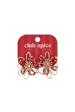 Orecchini a bottone in acciaio inossidabile con fiore, casual, semplici, da donna h5 Immagine4