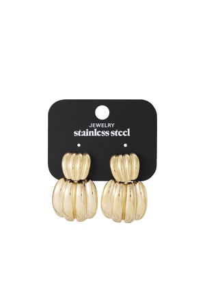 Edelstahl Ohrstecker Geometrisch Casual Daily Simple Serie Damenschmuck h5 Bild4