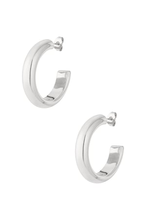 Thick hoop earrings h5 Picture3