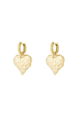 Textured Hearts earrings h5