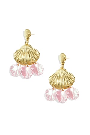 Earrings with shells and mother of pearl h5 Picture3