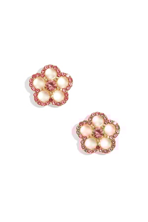 Alloy Cufflinks Flower Casual Daily Simple Series Women's jewelry h5 Picture2