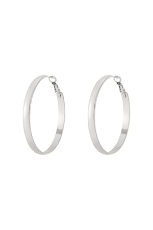 Basic Hoop earrings thick M h5 Picture3