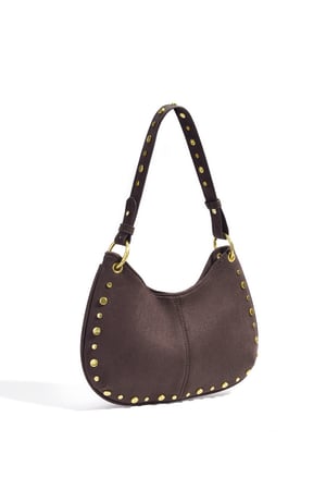 Shoulder Bags Rivet Casual Suede Daily Accessories h5 Picture4