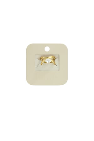 Stainless Steel Gemstone Rings lines Simple Daily Simple Series Women's jewelry h5 Picture4