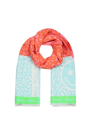 Colourful smile scarf h5