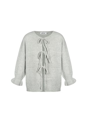 Nylon Women's Short Sleeve Tops Oversized Lace-Up Design h5 