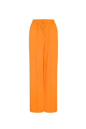 Coton Pantalons larges Femme Ceinture à cordon confortable h5 