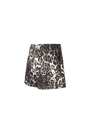 Cotton Women's Shorts Leopard Print High Waist h5 Picture5