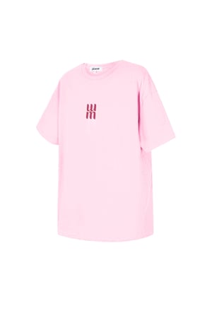 Cotton Women's T-shirt Oversized Minimalist Logo h5 Picture2