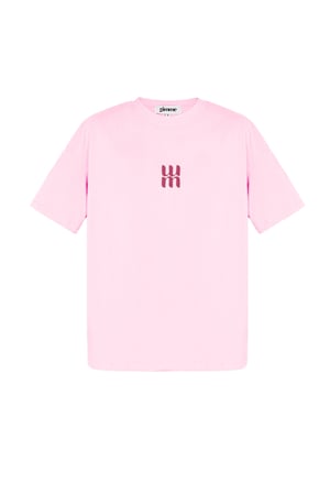 Cotton Women's T-shirt Oversized Minimalist Logo h5