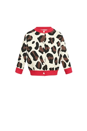 Viskоз İpli Kadın Karton Yelek Zürafa Desenli Modern h5 