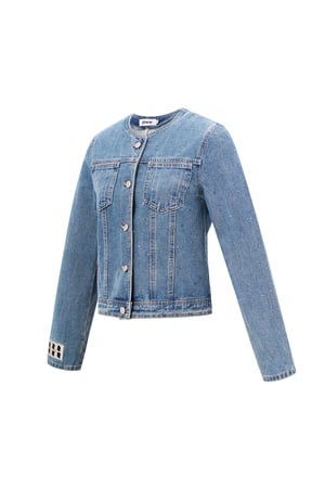 Denim Women's Cropped Jacket Classic Fit h5 Picture7