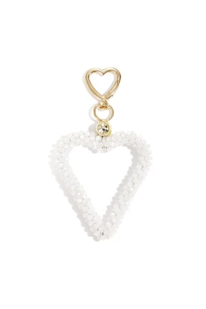 Keychain Heart Casual Crystal Daily Accessories h5 