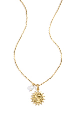 Collane con ciondolo sole Casual Quotidiano Semplice Serie Gioielli da donna h5