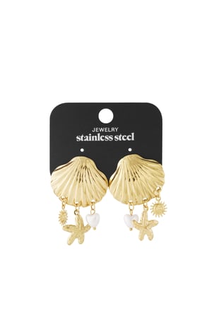 Beach love trio Earrings h5 Picture4