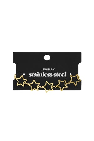 Stainless Steel Chain Bracelets Star Casual Daily Simple Series Women's jewelry h5 Picture4