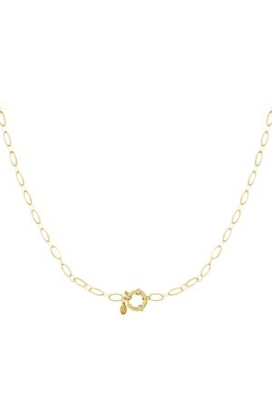 Simple lock necklace h5 