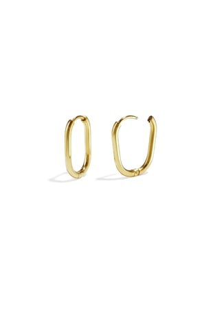 Oval hoops Stainless Steel h5 