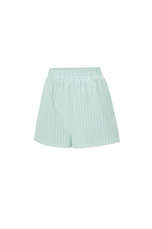 Cotton Woven Women's Shorts Casual Stripes h5 Picture2