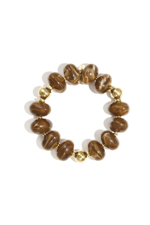 Braccialetti con perline in resina, perline, casual, quotidiani, semplici, serie di gioielli da donna h5 Immagine2