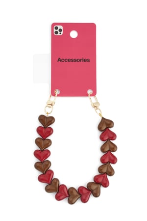 Double heart phone cords h5 Picture3