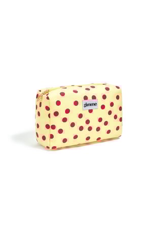 Borse per il trucco a pois, casual, in poliestere, accessori quotidiani h5 Immagine3