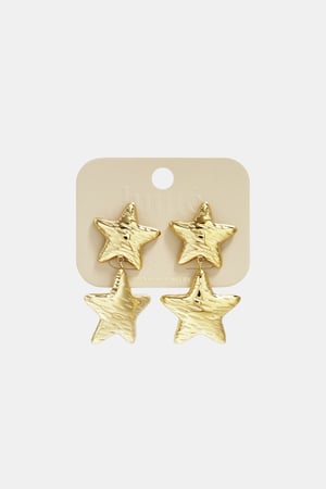 Stainless Steel Drop Earrings Star Casual Daily Simple Series Women's jewelry h5 Picture3