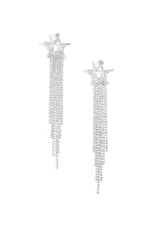 Copper Dangle Earrings Star Elegant Christmas Luxurious Series Women's jewelry h5 Picture5