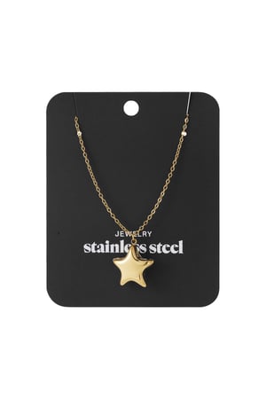 Collar de mujer embarazada con lindo colgante de estrella. h5 Imagen3