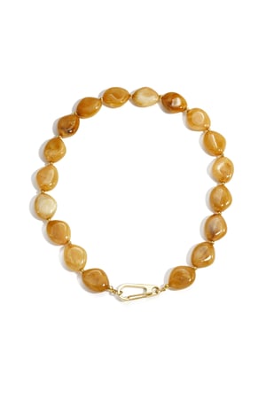 Bead necklace with front closure design h5 Picture4