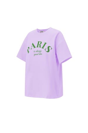 Cotton Women's T-shirt Casual Letters h5 Picture2