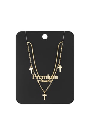 Layered Necklaces Cross Casual Daily Simple Series Women's jewelry h5 Picture4