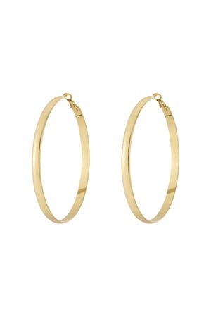 Basic Hoop earrings think L h5 