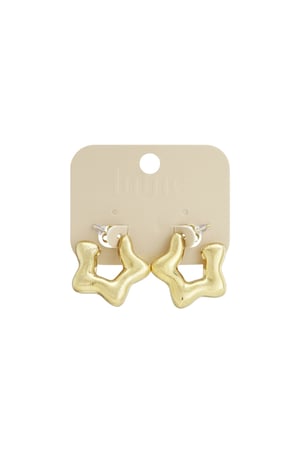 Boucles d'oreilles créoles Star Casual Daily Simple Series Bijoux pour femmes h5 Image5
