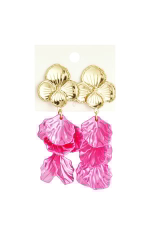 Flower earrings with mother of pearl h5 Picture6