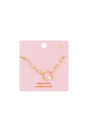 Stainless Steel Chain Bracelets Chain DIY Daily Simple Series Women's jewelry h5 Picture4