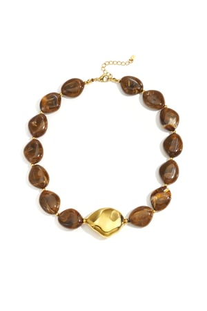 Acrylic Beaded Necklaces Beads Casual Daily-19mm*23mm h5