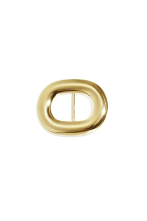 Oval chunky scarf clip h5