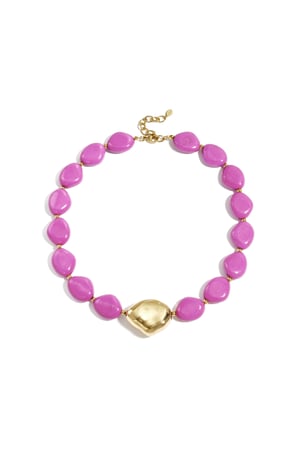 Necklace with statement bead h5 