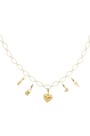 Big heart DIY Necklace h5 