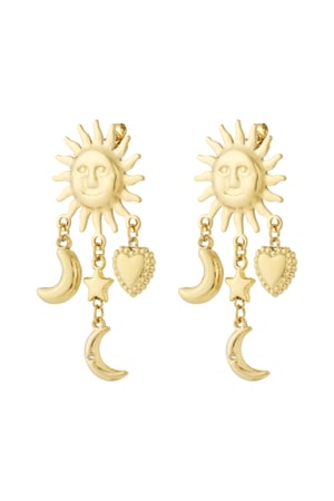 Love to the Moon and Back earrings h5