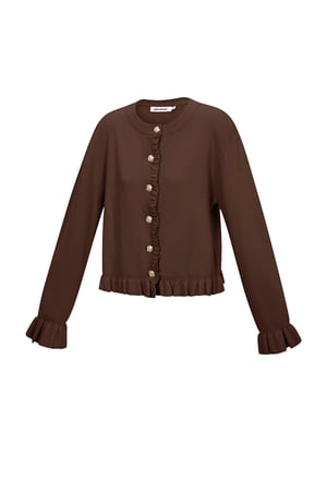 The Loving Ruffle Cardigan h5 Picture2