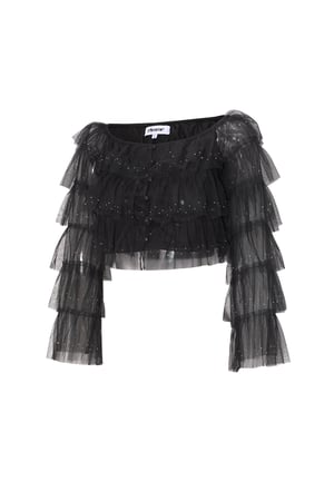 Woven Polyester Women's Long Sleeve Top Spring/Summer Solid Color h5 Picture2